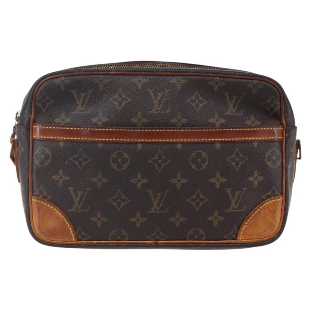 Authentic LOUIS VUITTON Monogram Trocadero 27 Shoulder Bag M51274 LV - Picture 5 of 16